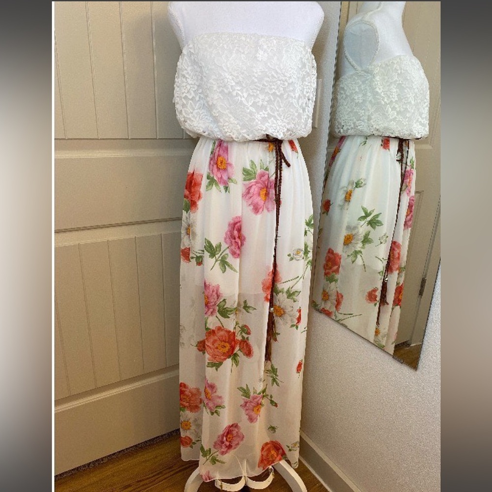 Floral Maxi Dress- New